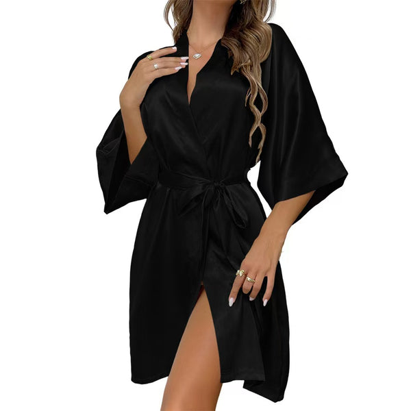 Women's Kimono Robe with Belt | Soft, Lightweight and Elegant